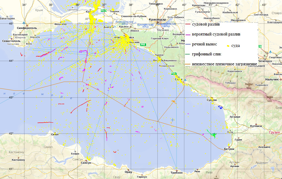 Морская навигационная карта азовского моря